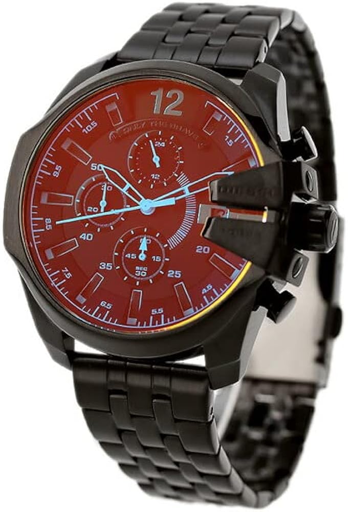 [ディーゼル] DIESEL ベビーチーフ 43mm クロノグラフ クオーツ メンズ 腕時計 DZ4566 [並行輸入品]